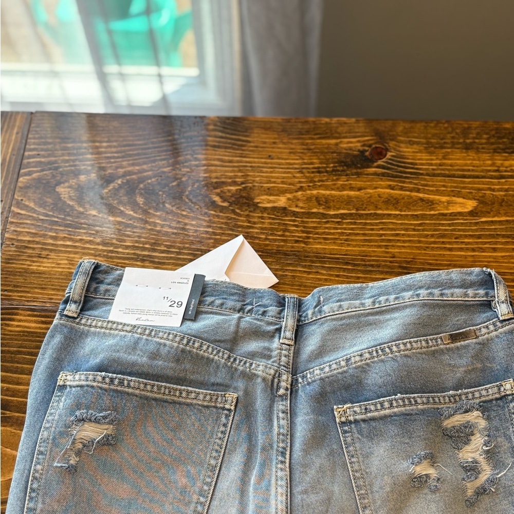 KanCan Light Blue Distressed Boyfriend Jeans - Picture 3 of 3